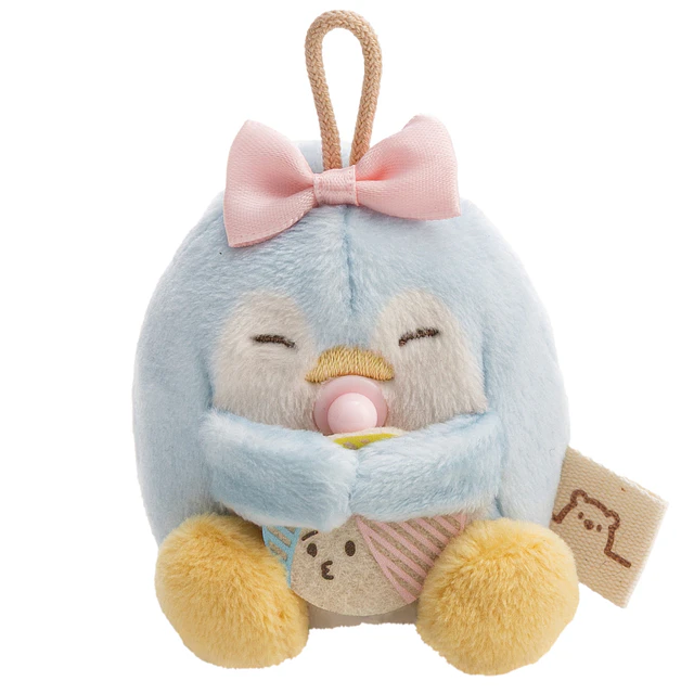 Mymochi | Pinguim Waddle,c/bola e mosquetão em caixa