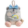 Mymochi | Hamster Chai,c/chocalho e mosquetão em caixa