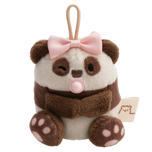 Mymochi | Panda Kono,c/taça de cereais e mosquetão em cai