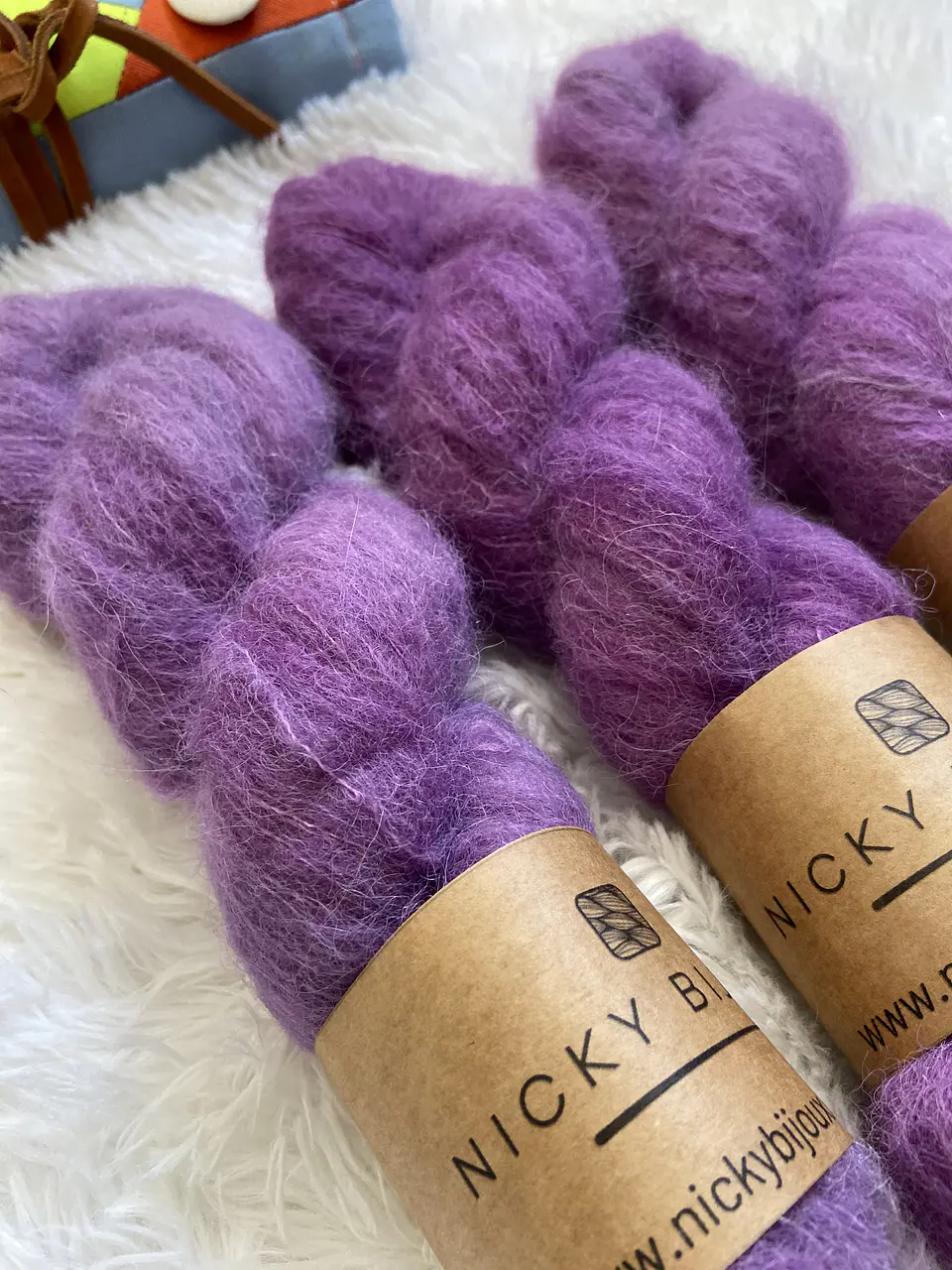 Clarita Tipo Mohair - Blueberry 3
