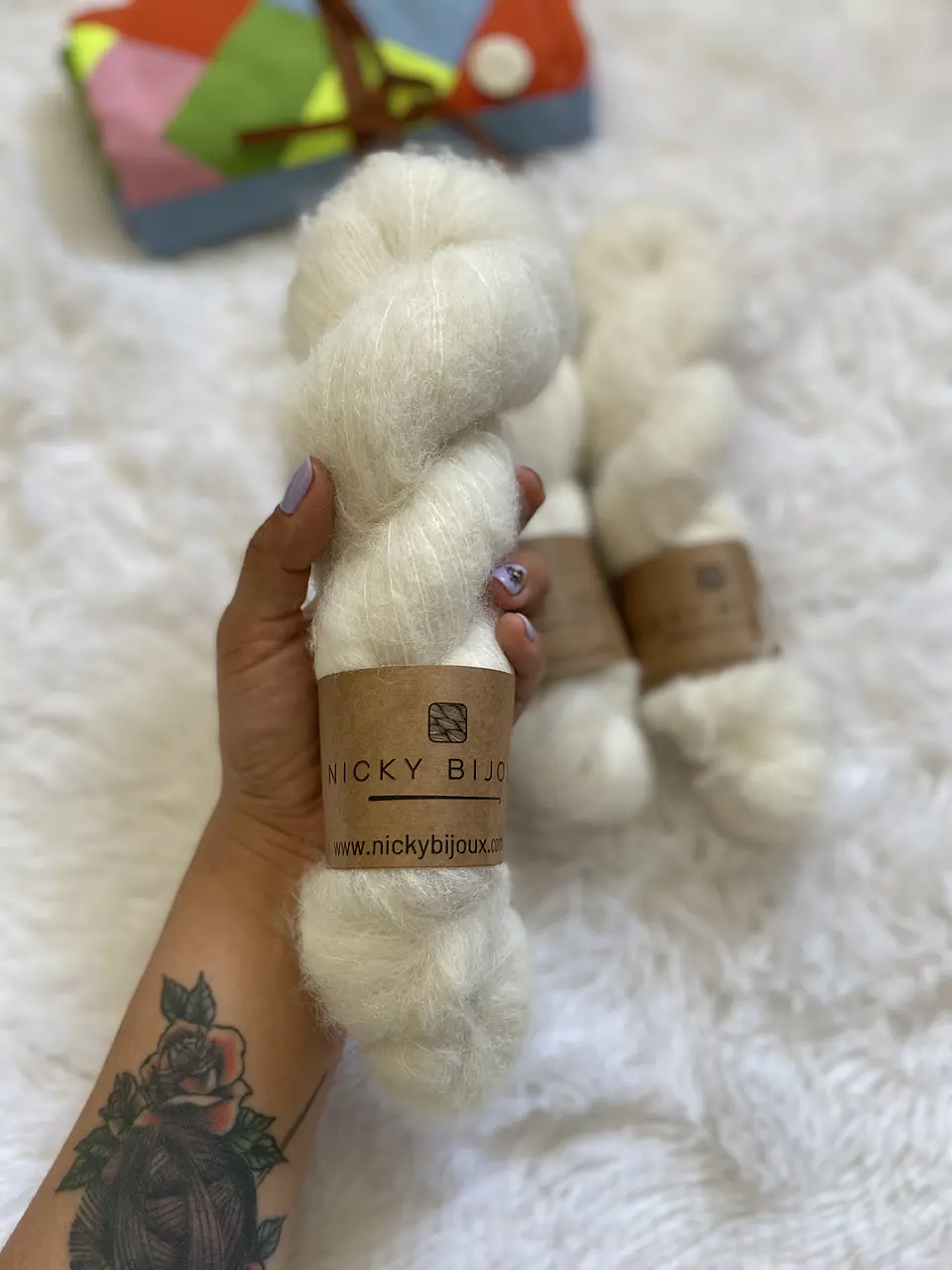 Clarita Tipo Mohair - Nubes 1