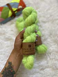 Clarita Tipo Mohair - Verde Manzana - Miniatura 1