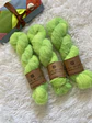 Clarita Tipo Mohair - Verde Manzana - Miniatura 2