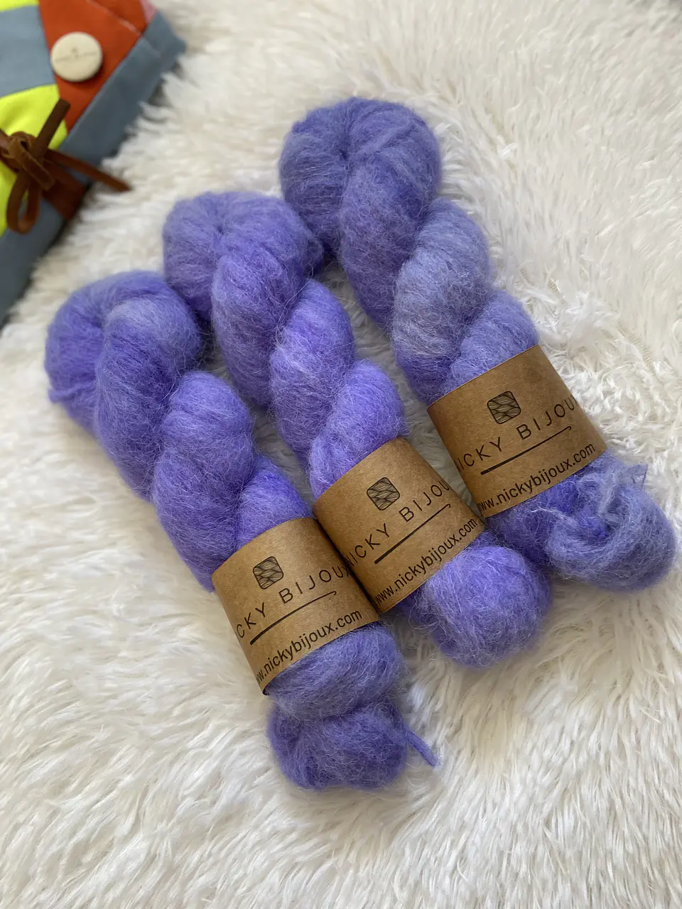 Clarita Tipo Mohair - Morado 2