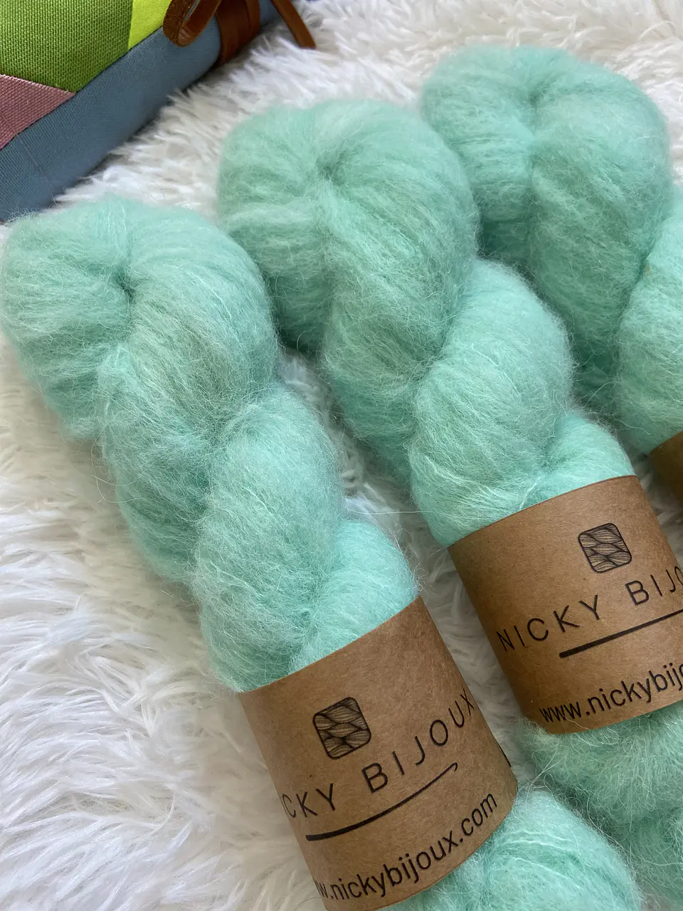 Clarita Tipo Mohair - Mar Caribe 3