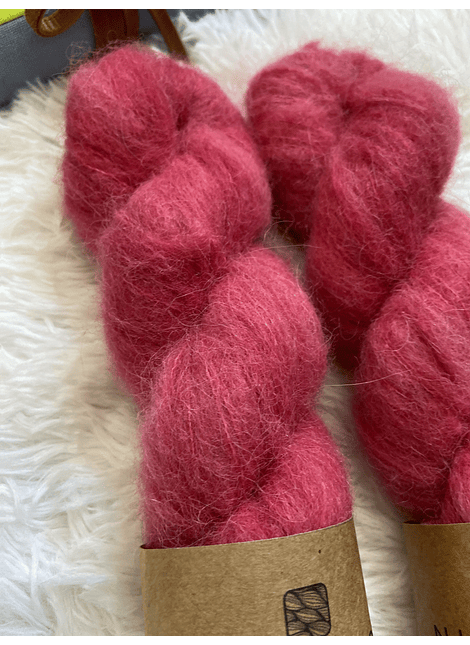 Clarita Tipo Mohair - Rojo Italiano