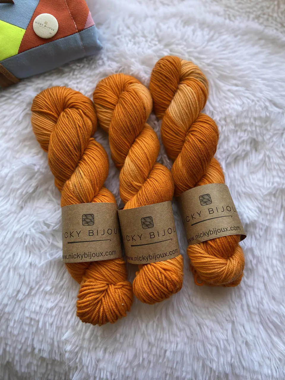 Merino Superwash DK - Naranja Chilena 2