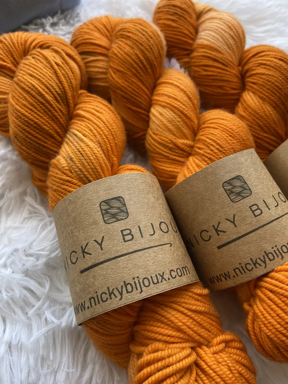 Merino Superwash DK - Naranja Chilena 3