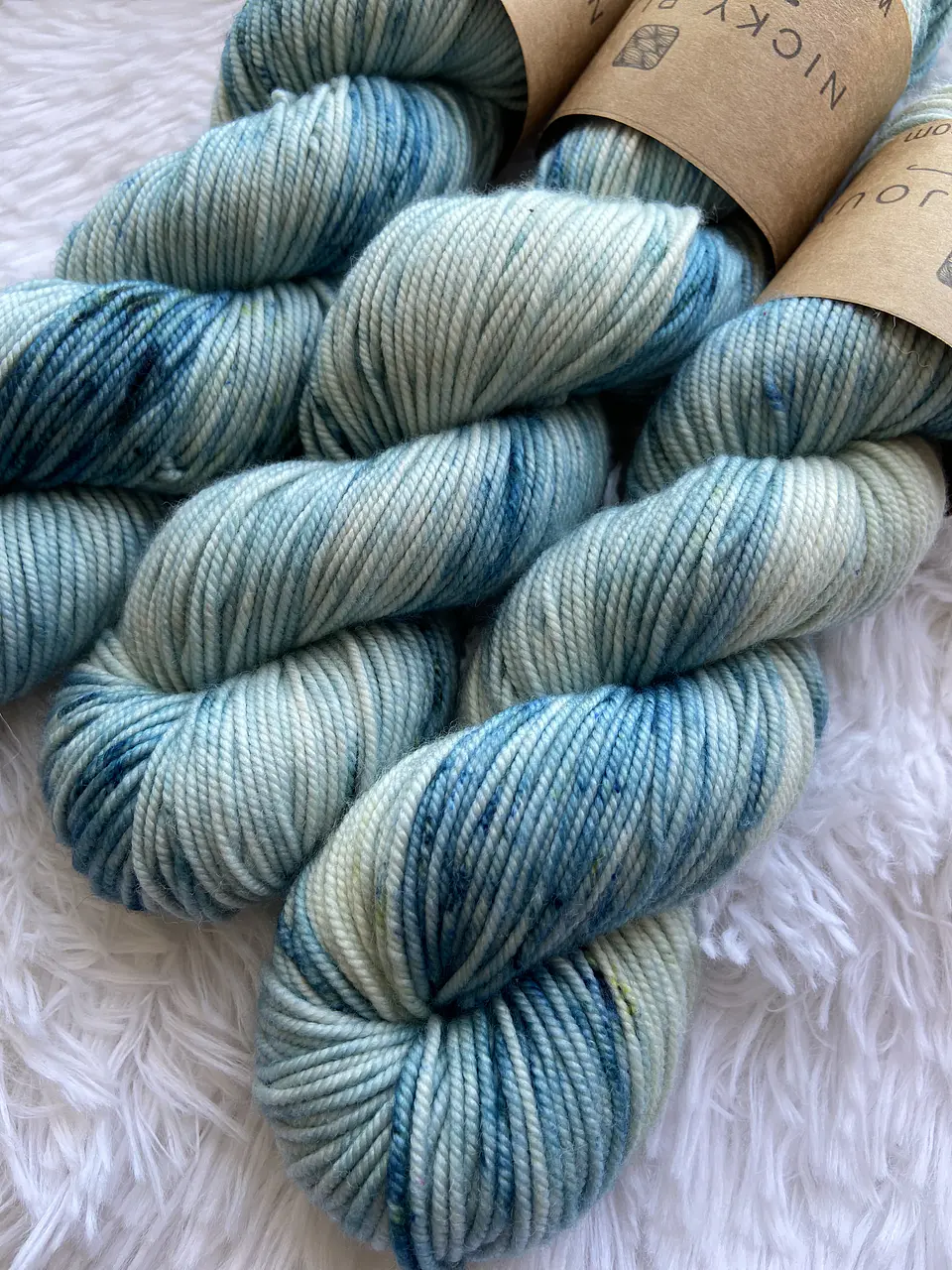 Merino Superwash DK - Turquesa Pinta 4