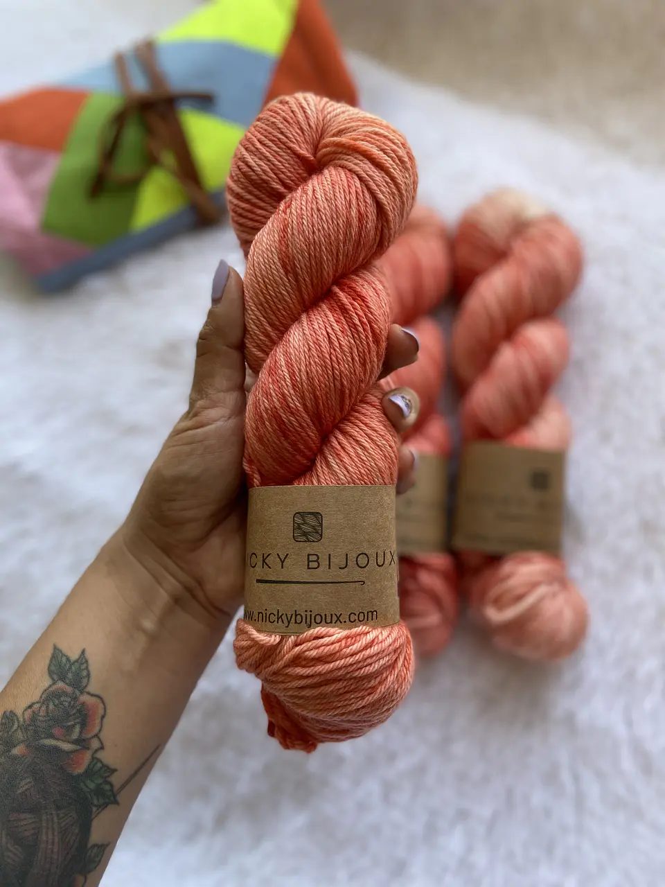 Merino Superwash DK - Salmón  1