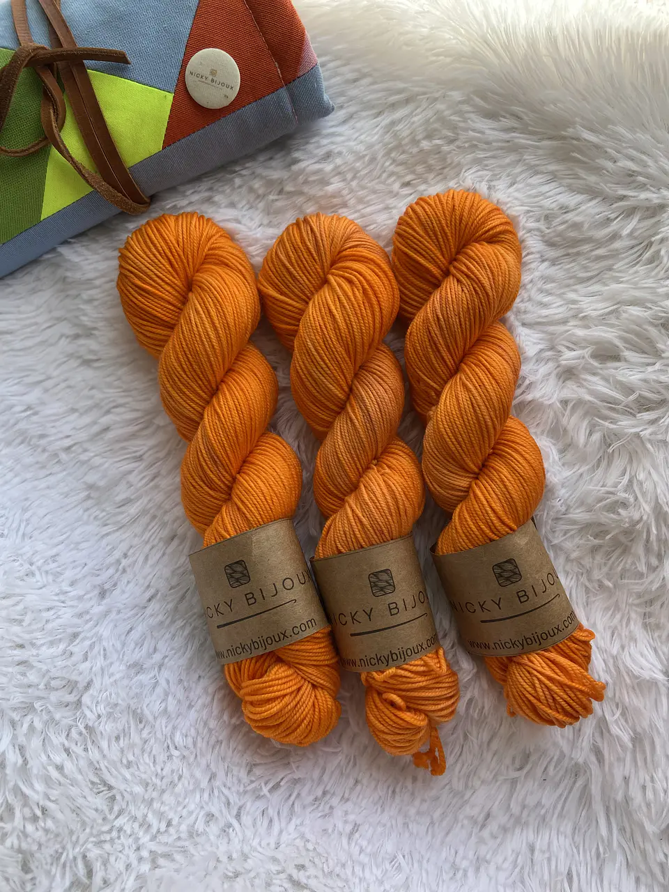 Merino Superwash DK - Naranja Dulce 2