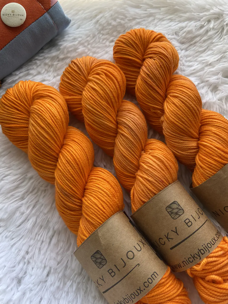 Merino Superwash DK - Naranja Dulce 3