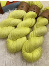 Merino Seda Fingering - Amarillo Flúor 