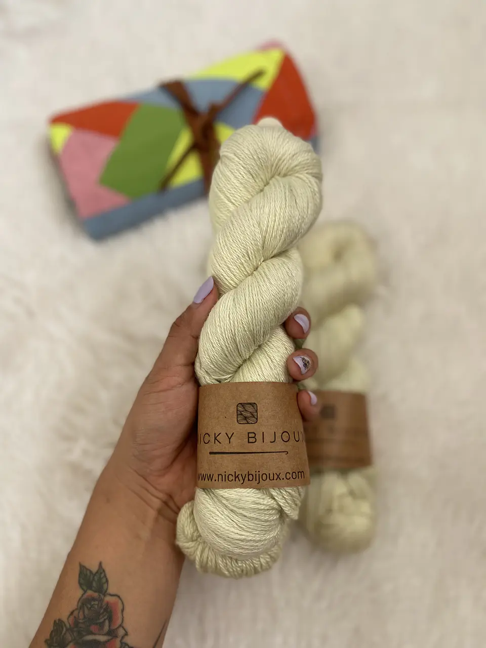 Merino Seda Fingering - Verde Soft 1