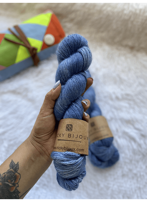 Baby Alpaca Fingering - Azul Jeans