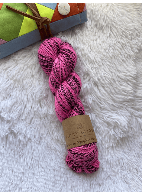 Merino Zebra - Fucsia Flúor.