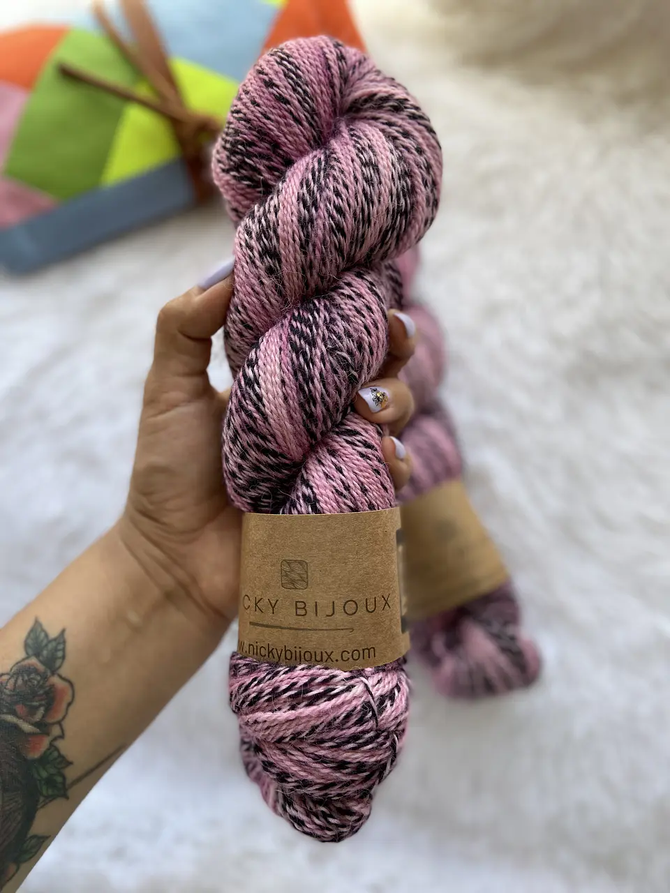 Merino Zebra - Rosado 1