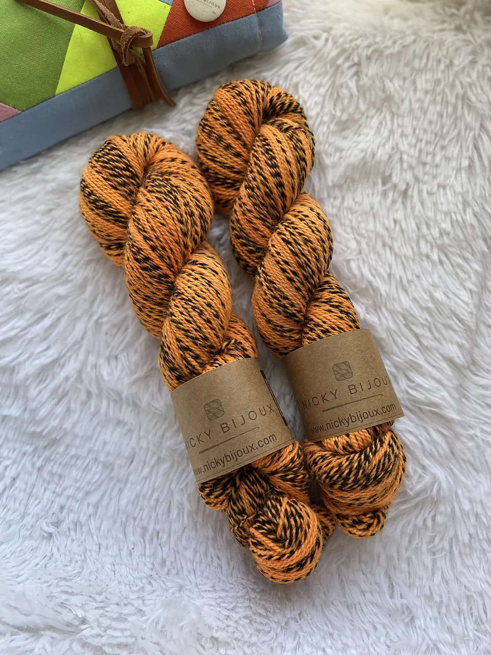 Merino Zebra - Naranja Flúor 2