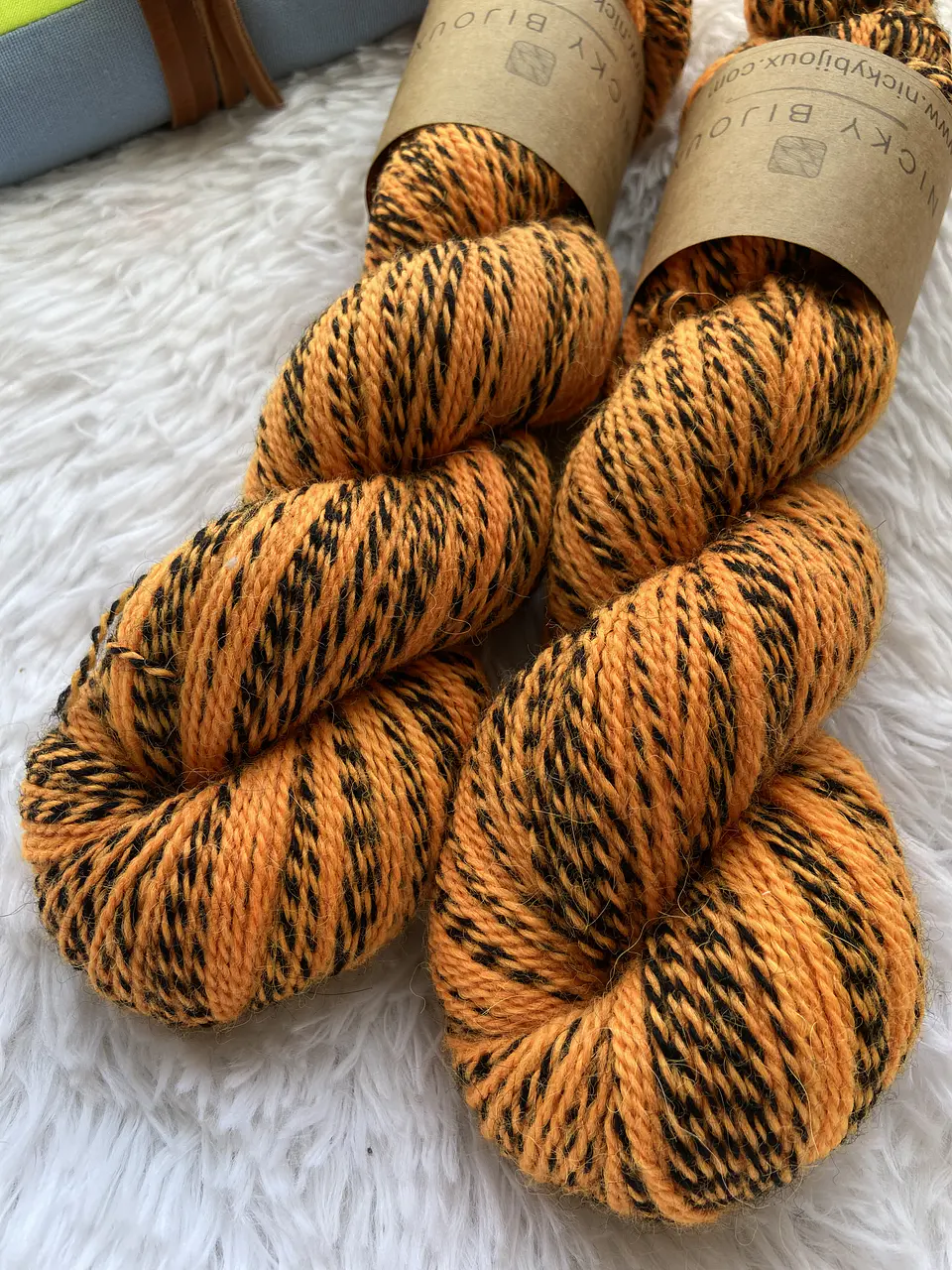 Merino Zebra - Naranja Flúor 4
