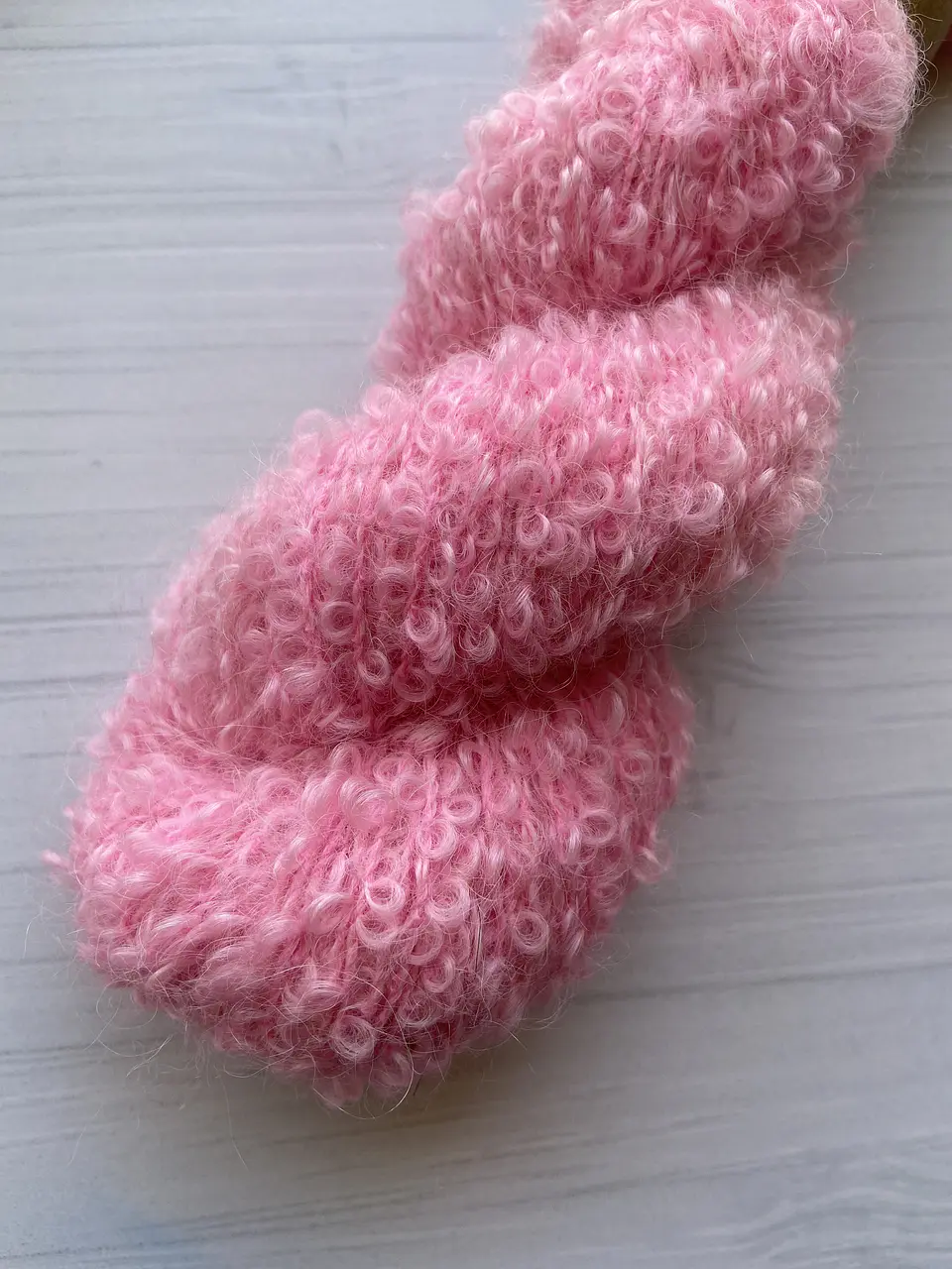 Merino Boucle Alpaca Suri - Barbie 3