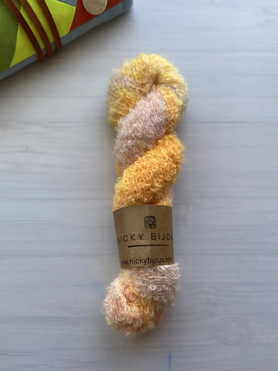 Merino Boucle Alpaca Suri - Duo color 2
