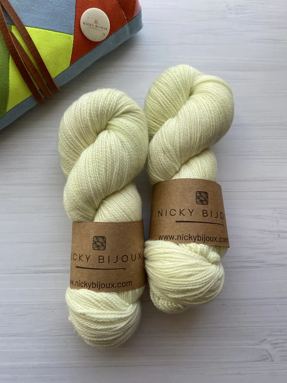 Merino Pura 100% Fingering - Amarillo Suave 2