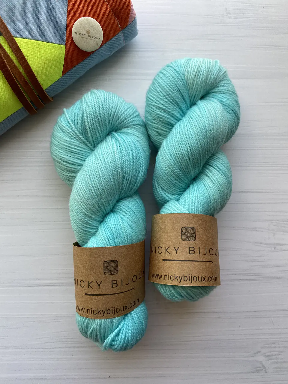 Merino Pura 100% Fingering - Celeste 2