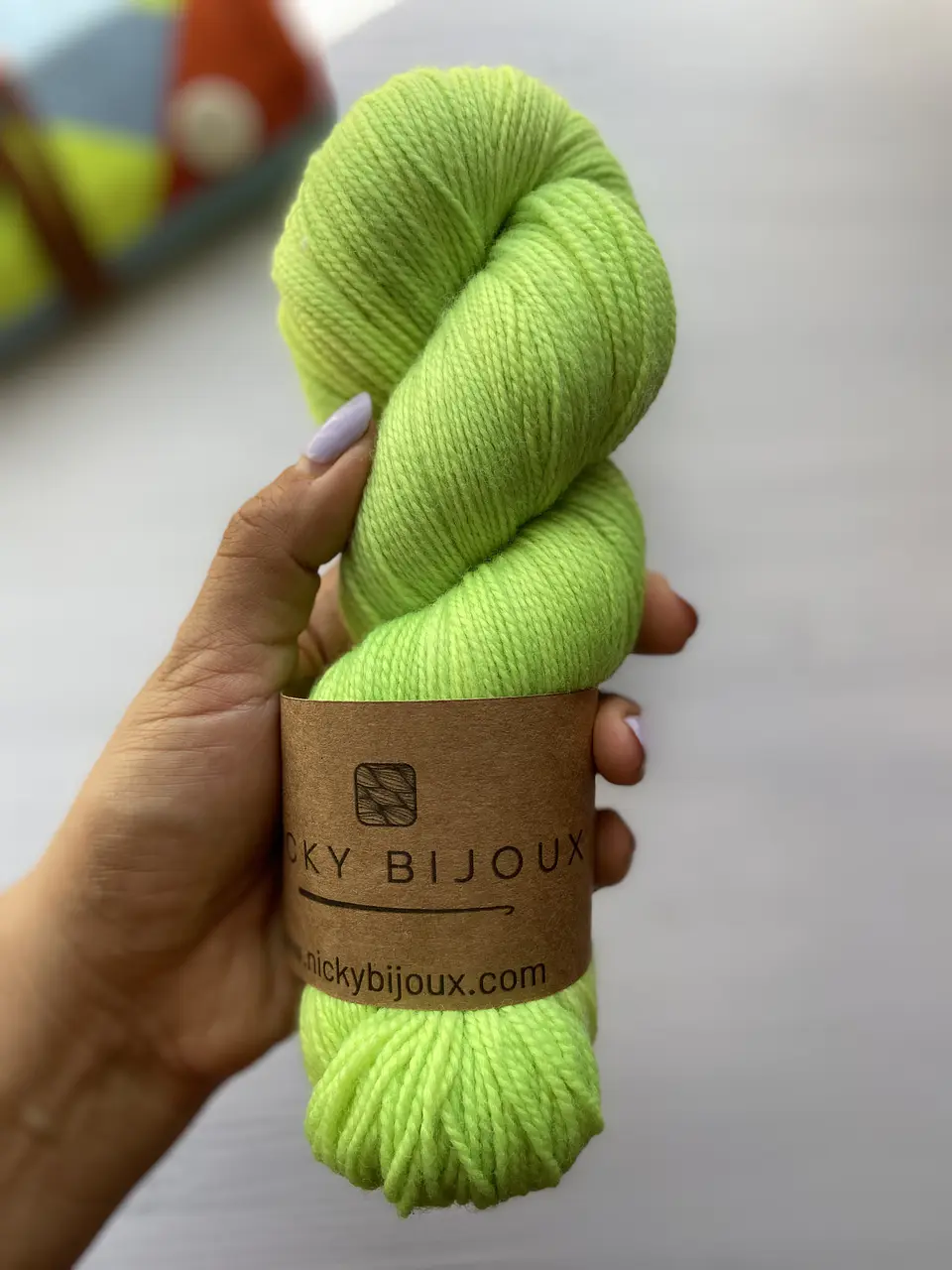 Merino Pura 100% Fingering - Verde  1