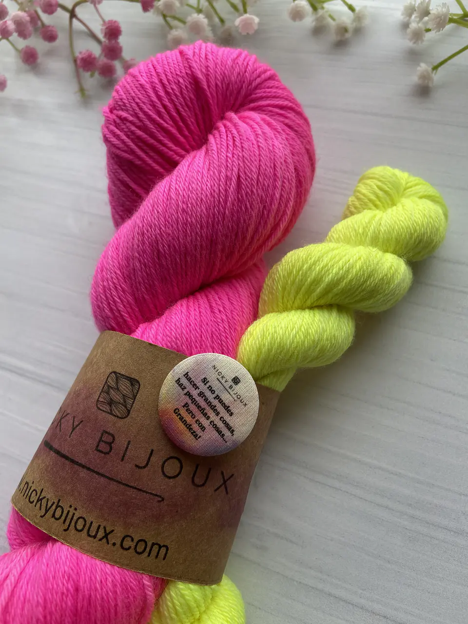 Kit Teje Calcetines - Fucsia Flúor 2