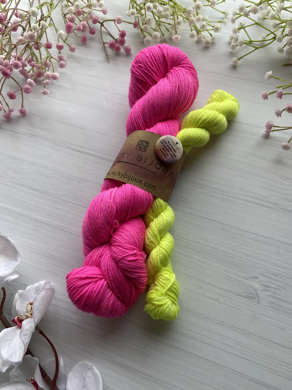 Kit Teje Calcetines - Fucsia Flúor 3