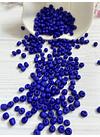 Mostacillas Redondas Semicalibradas 6/0 - Azul Principito Opaco