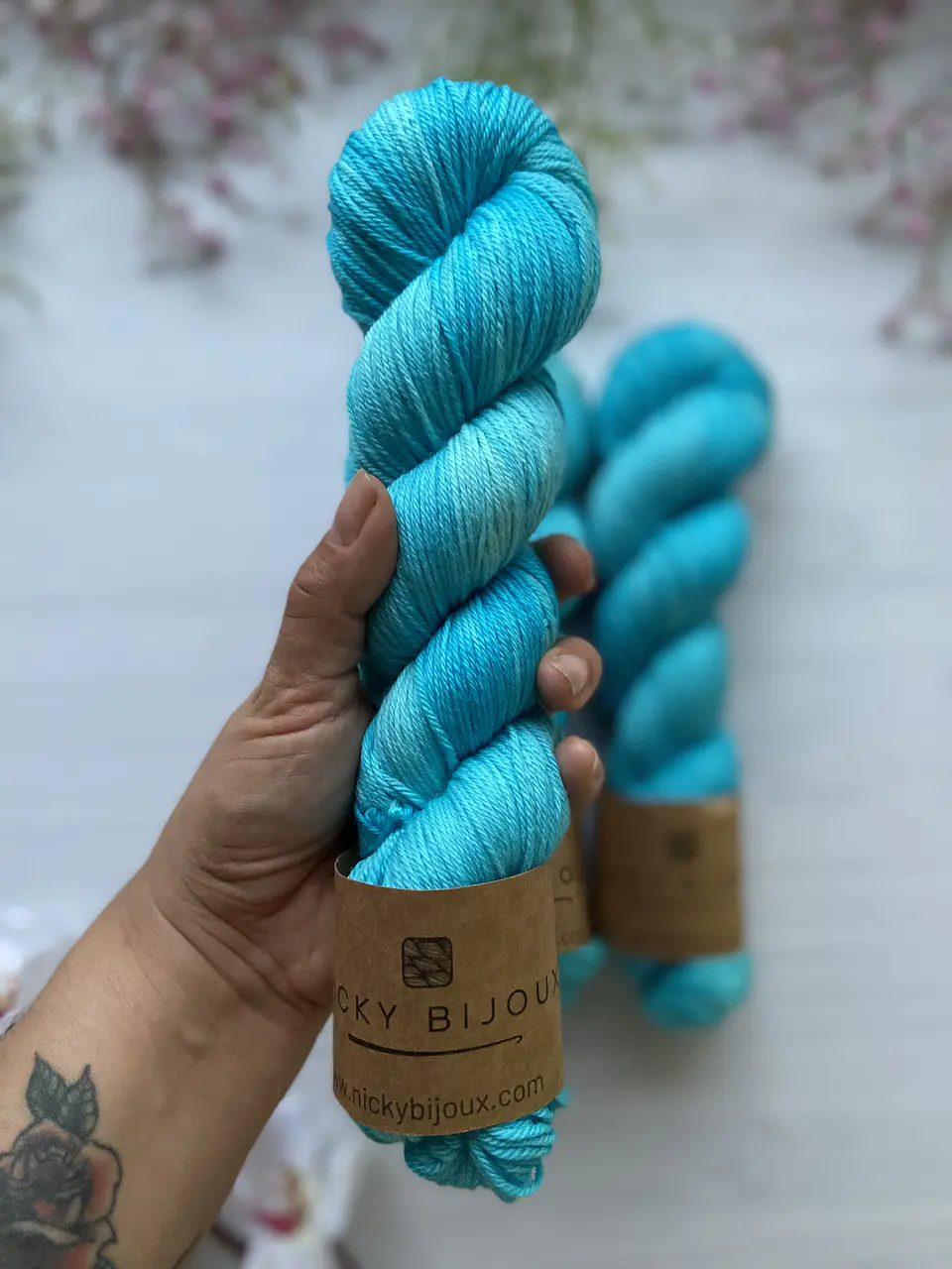 Merino Superwash Sport - Celeste 1
