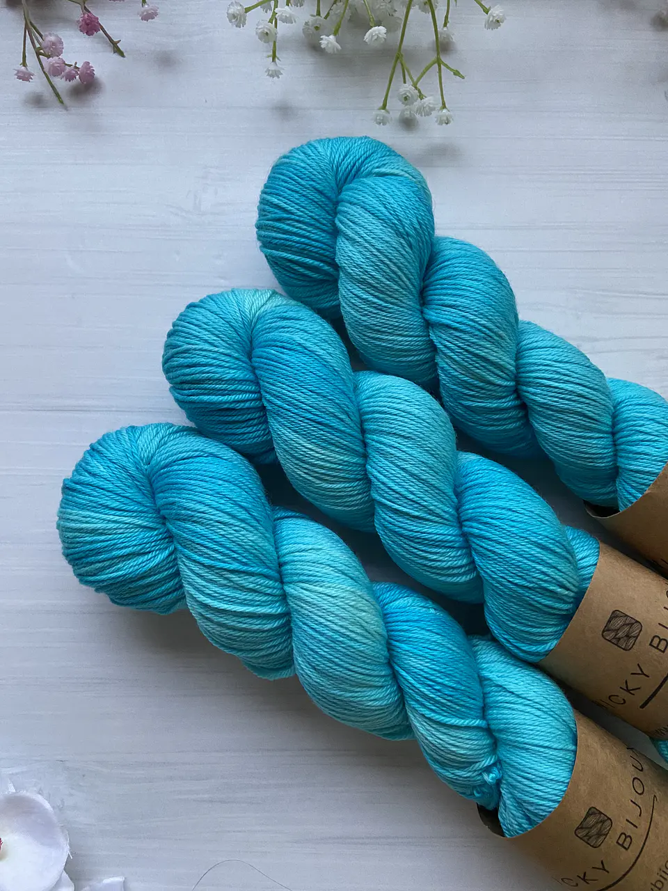 Merino Superwash Sport - Celeste 3