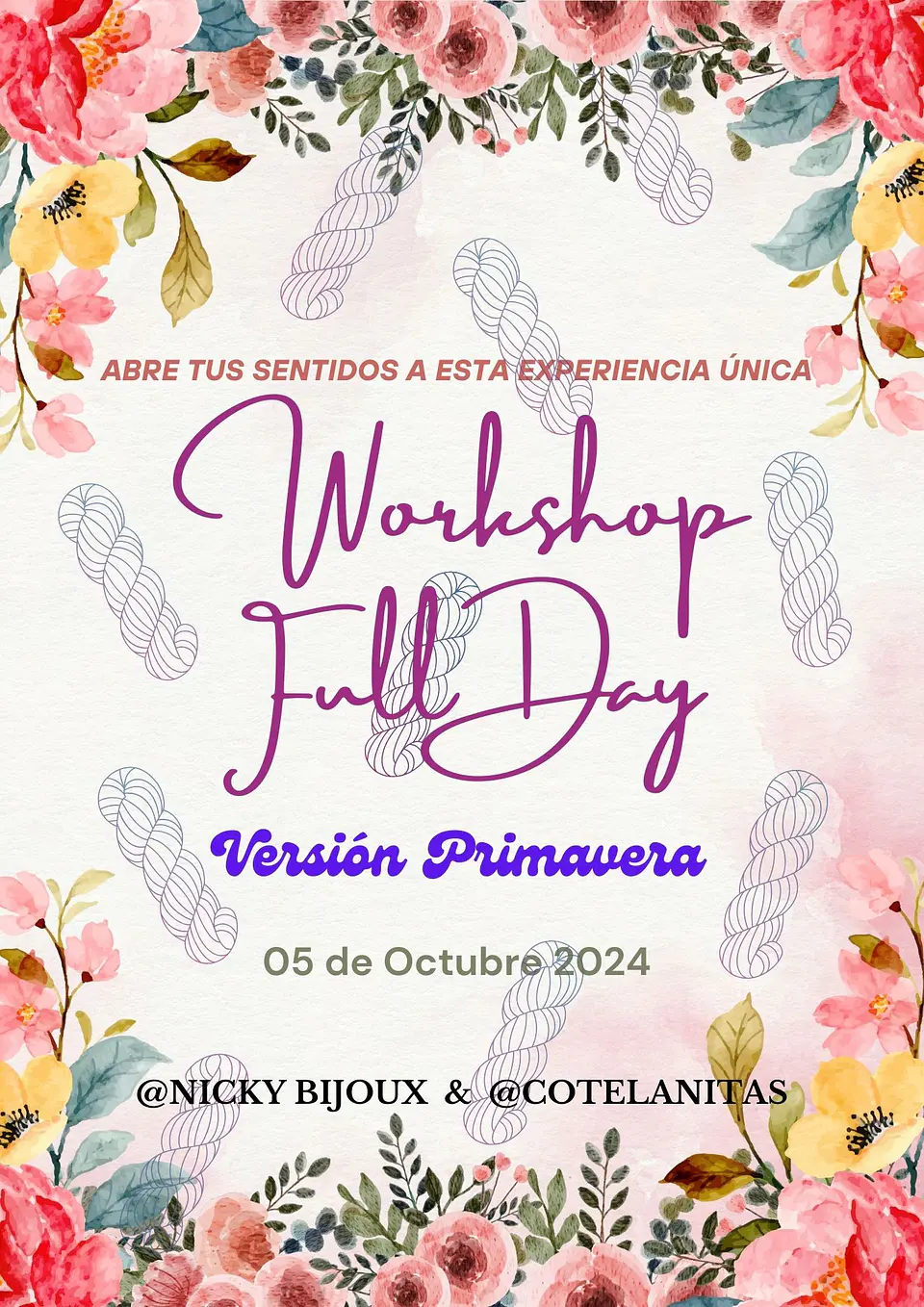 Workshop Full Day - Versión Primavera 1