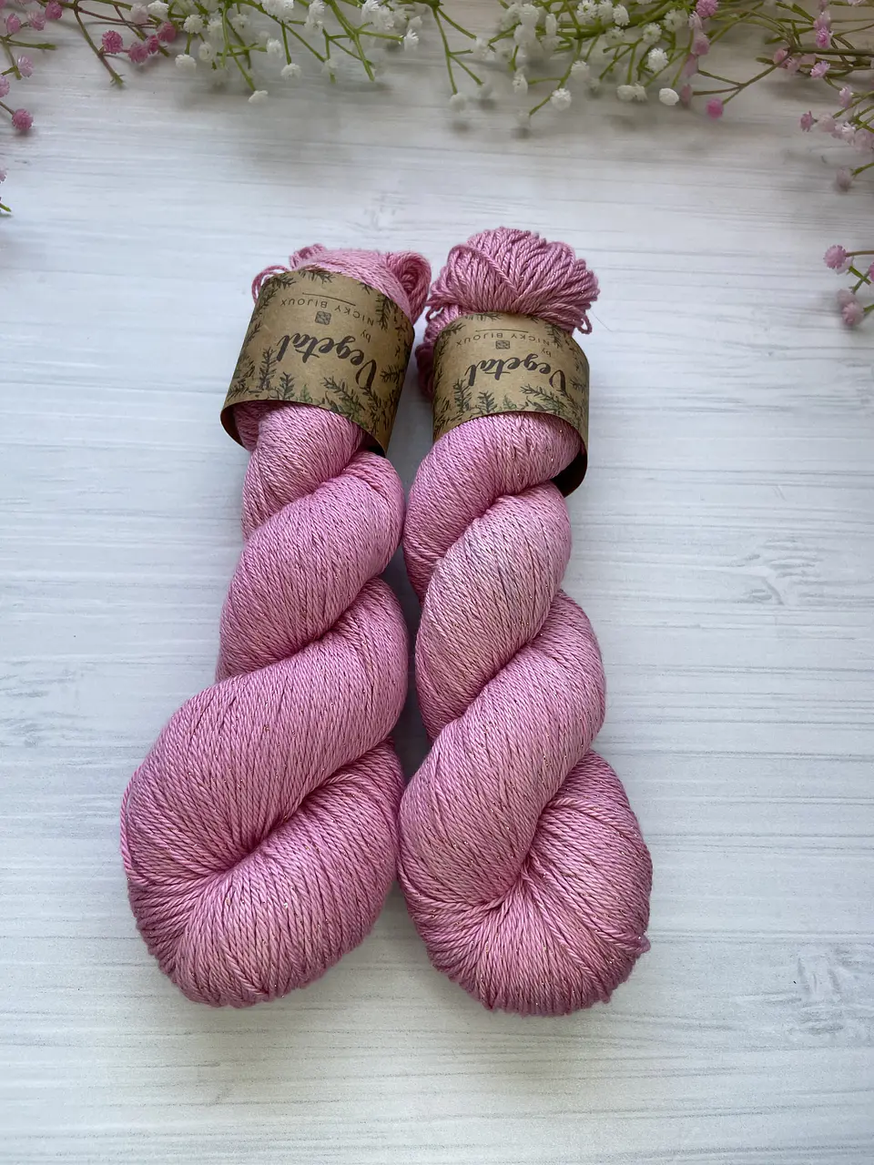 Algodón Glitter Pima Fingering  1