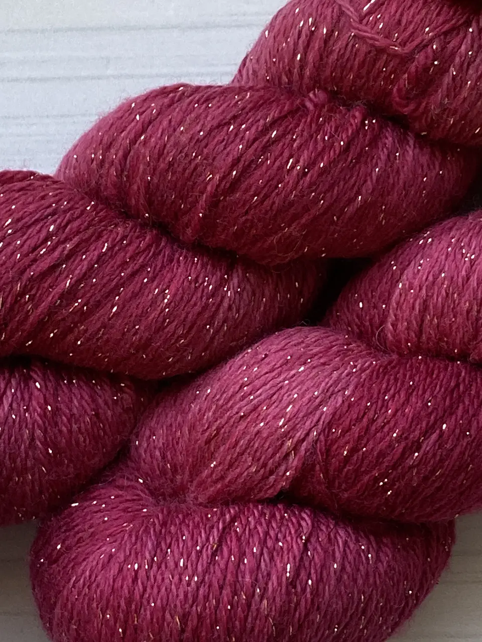 Merino Glitter Bronce - Merlot 1