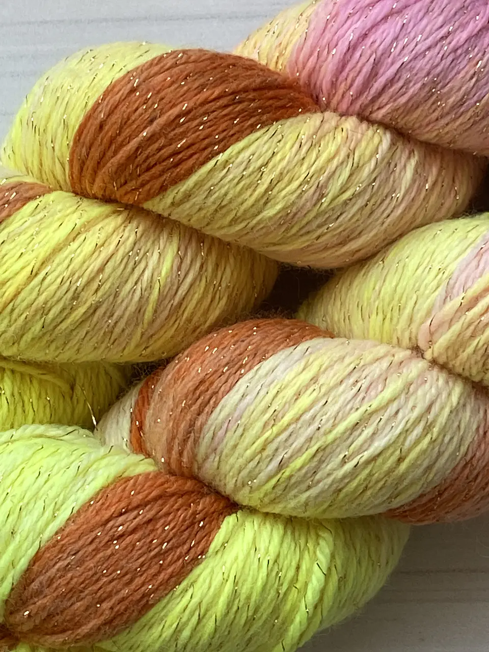 Merino Glitter Bronce - Atardecer 1