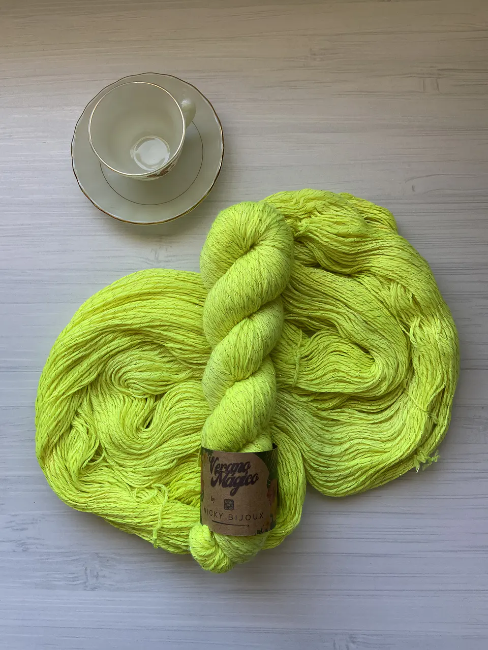 Merino Glitter Bronce - Luminosa (Flúor) 2