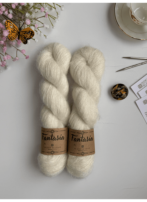 Baby Mohair Iridiscente - Natural