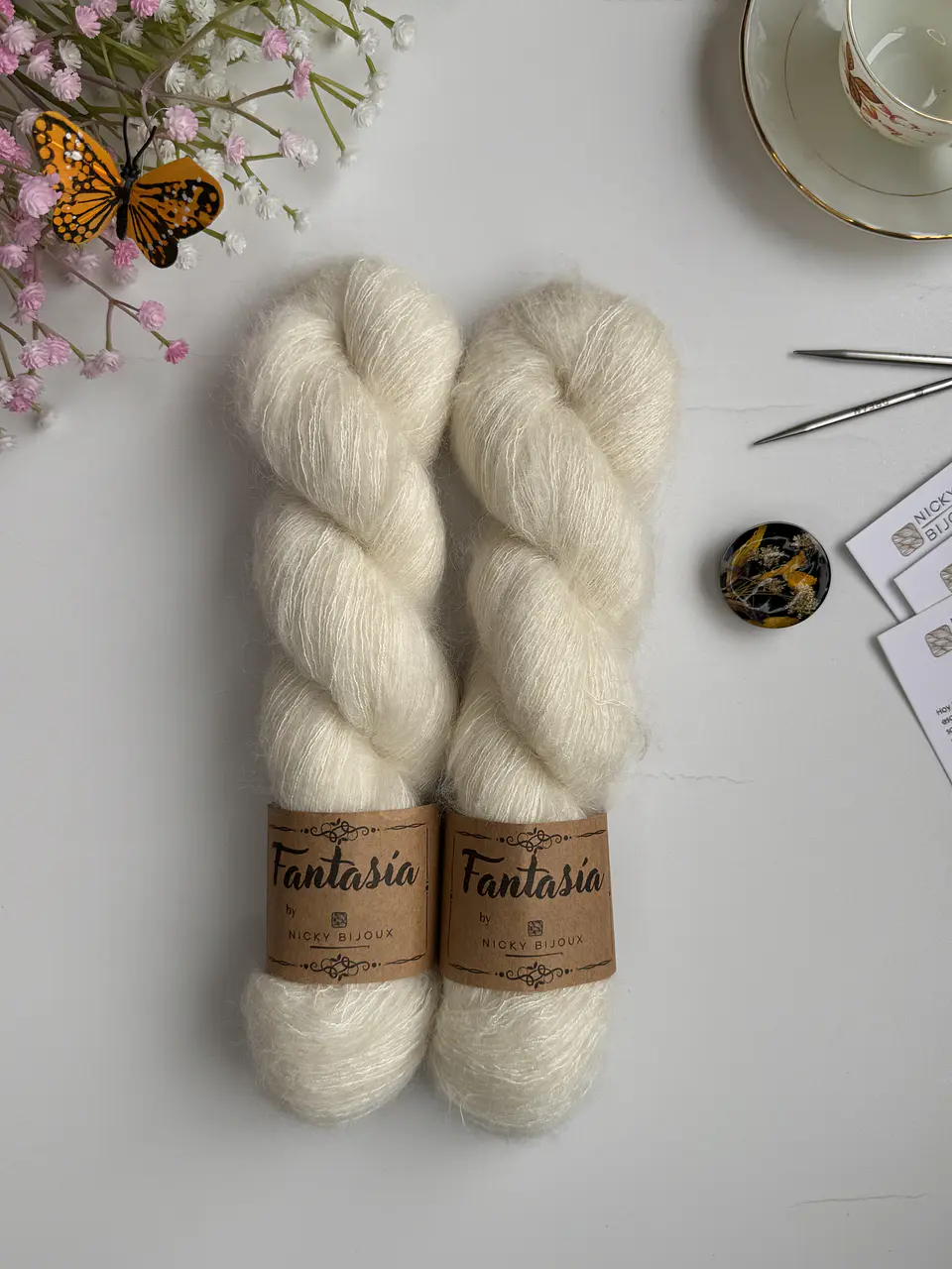 Baby Mohair Iridiscente - Natural 1