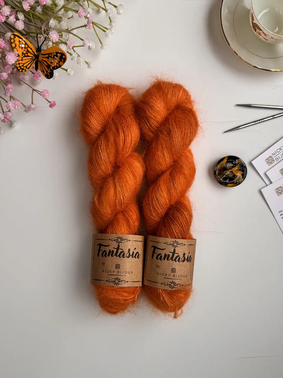 Baby Mohair Iridiscente - Huesillo 1