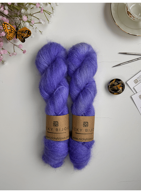 Baby Mohair Seda - Violeta