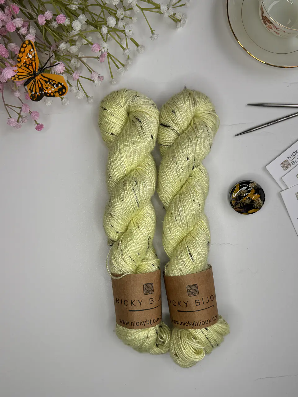 Merino Seda Tweed Fingering - Luminosa Soft 1