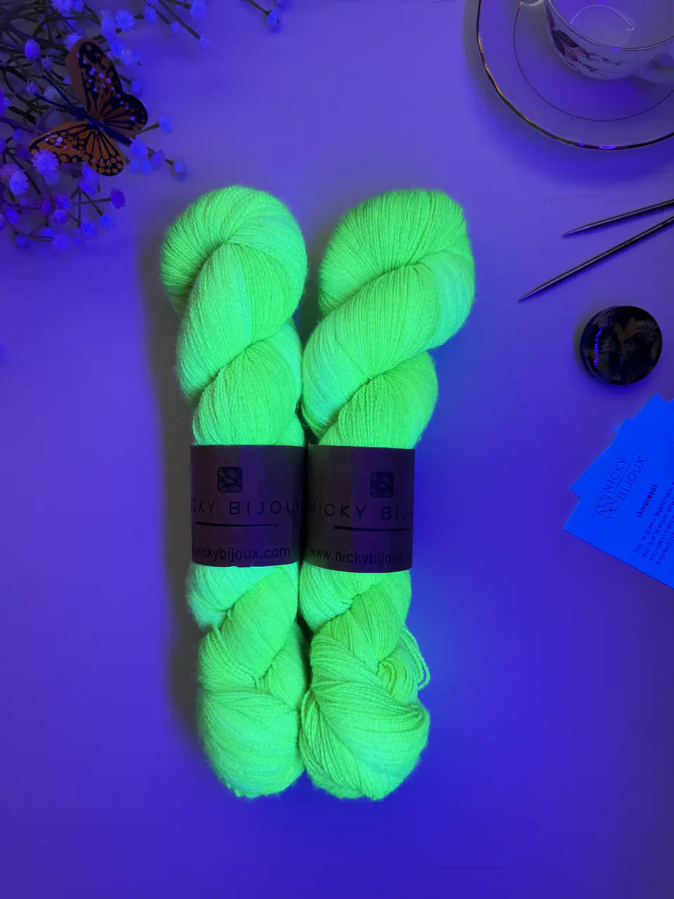 Merino Bijoux Lace - Hulk Flúor 2