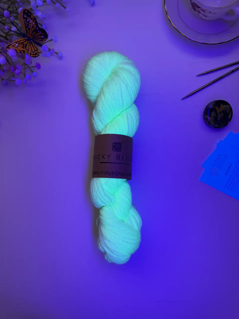 Merino Bijoux Lace - Luminosa Soft Flúor 2