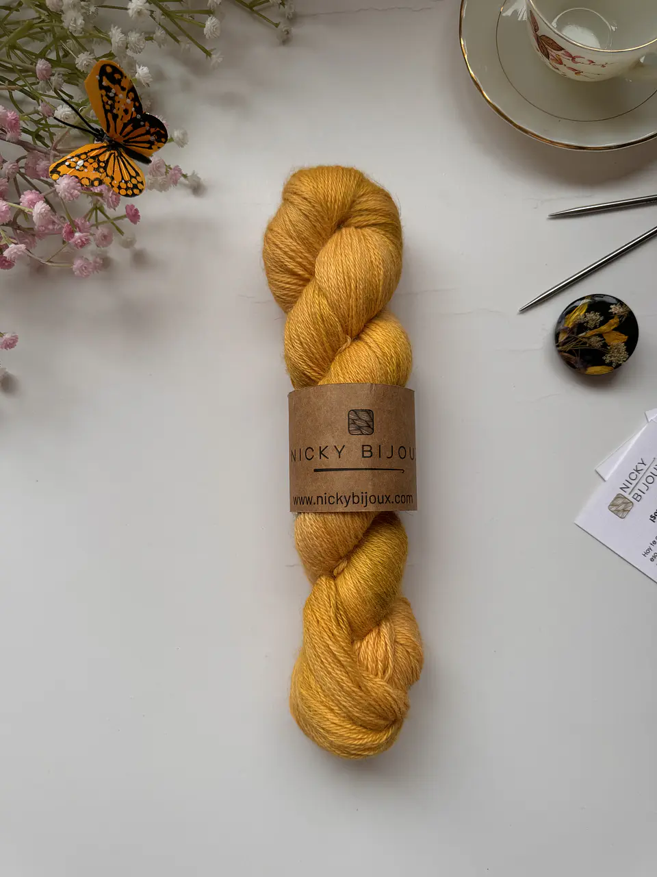 Baby Alpaca Bijoux Fingering - Camote 1