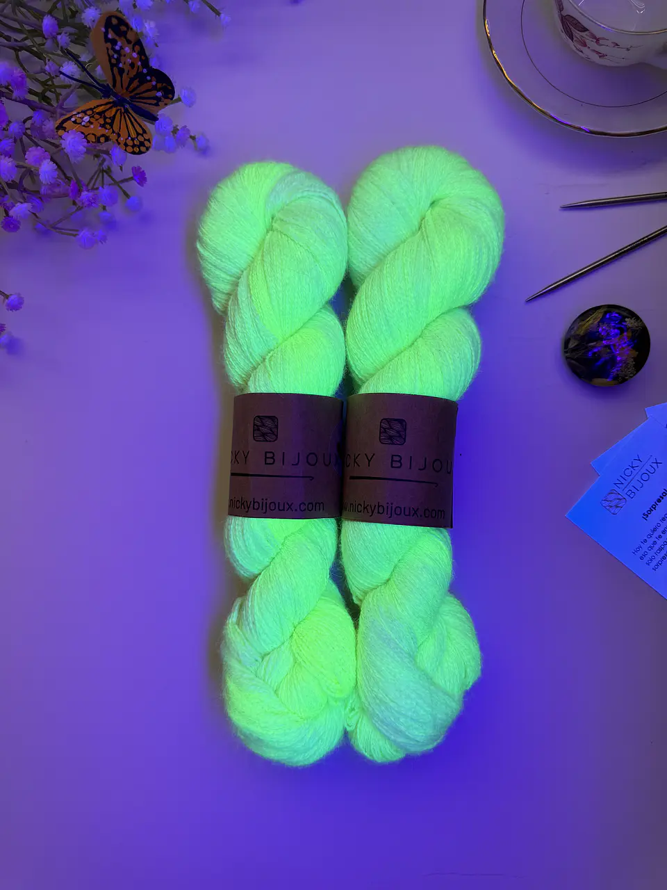 Baby Alpaca Bijoux Lace - Luminosa Soft Flúor  2