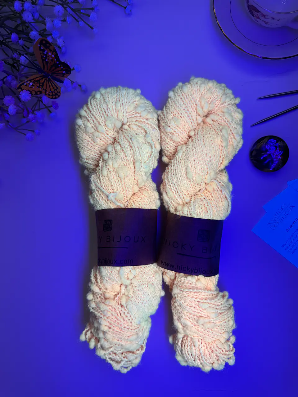 Boutone Bijoux Alpaca Suri - Orange Soft Flúor 2