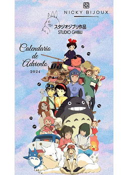 Calendario de Adviento 2024 - Studio Ghibli