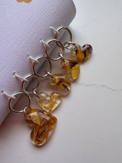 Marcadores Casa de Opio - Caléndula y Siempreviva